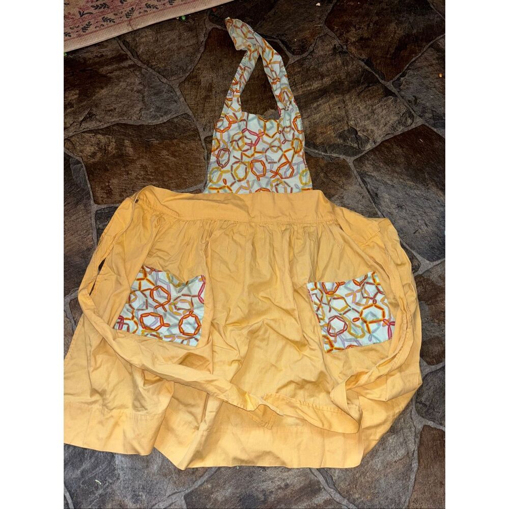 vintage full kitchen apron